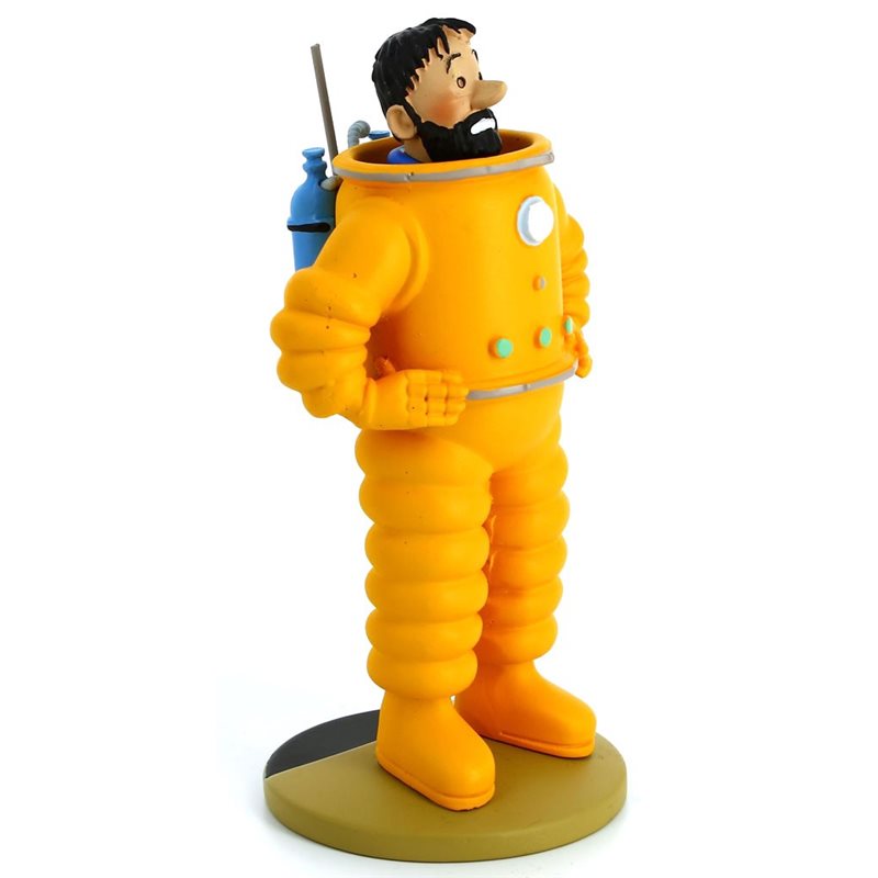 Tim und Struppi Comicfigur: Kapitän Haddock als Astronaut, 14cm (Moulinsart 42200)