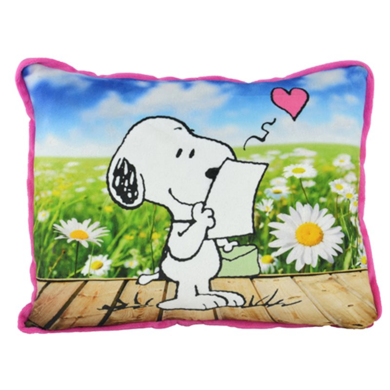 Pillow Snoopy Postcard, writable