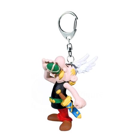 Asterix & Obelix Schlüsselanhänger: Asterix mit Zaubertrank (Plastoy)