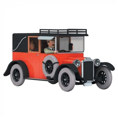 Tintin Transport Model car: the Taxi to Eastdown Nº62 1/24 (Moulinsart 29962)