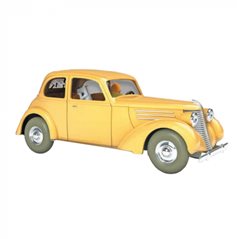 Tintin Transport Model car: the crashed car Nº61 1/24 (Moulinsart 29961)