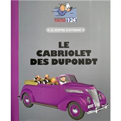 Tintin Transport Model car: the Thomson & Thompson convertible Nº65 1/24 (Moulinsart 29965)