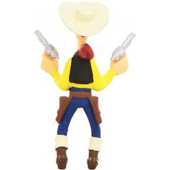 Lucky Luke Figurine with two Revolvers (Plastoy 63101)