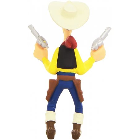 Lucky Luke Figur mit zwei Revolvers (Plastoy 63101)