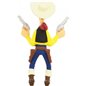 Lucky Luke Figur mit zwei Revolvers (Plastoy 63101)