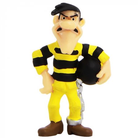 Lucky Luke Figurine: Jack Dalton with ball as a prisoner (Plastoy 63114)