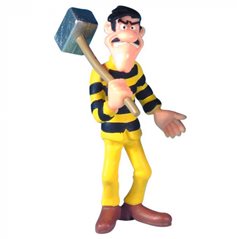 Lucky Luke Figur: Averell Dalton mit Hammer Sträfling (Plastoy 63112)