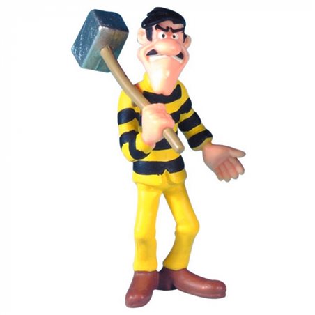 Lucky Luke Figur: Averell Dalton mit Hammer Sträfling (Plastoy 63112)