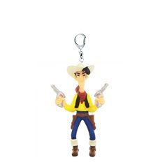 Lucky Luke Schlüsselanhänger mit zwei Revolvers (Plastoy 63201)