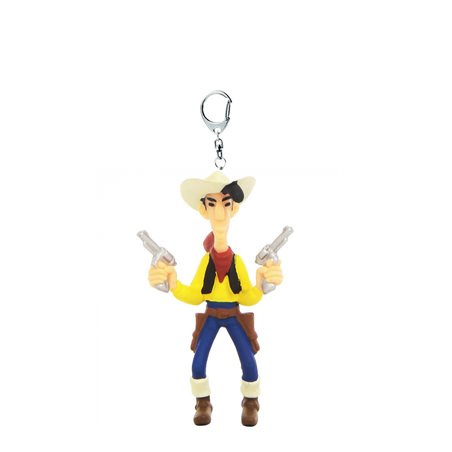 Lucky Luke Keychain with two Revolvers (Plastoy 63201)