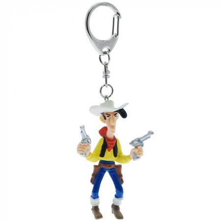 Lucky Luke Keychain with two Revolvers (Plastoy 63201)