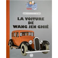 Tintin Transport Model car: Wang Jen Ghié's car Nº68 1/24 (Moulinsart 29968)