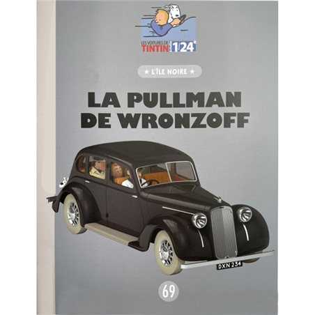 Tintin Transport Model car: Wronzoff Pullman car Nº69 1/24 (Moulinsart 29969)