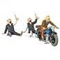 Tintin Transport Model car: Motorcycle of King Ottokar's Sceptre Nº70 1/24 (Moulinsart 29970)