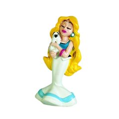 Asterix Figurine: Panacea (Falbala) with Dogmatix