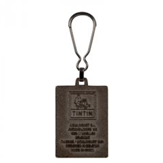 Tim und Struppi Schlüsselanhänger: Tintin au pays des Soviets, metall 6cm (Moulinsart 42517)