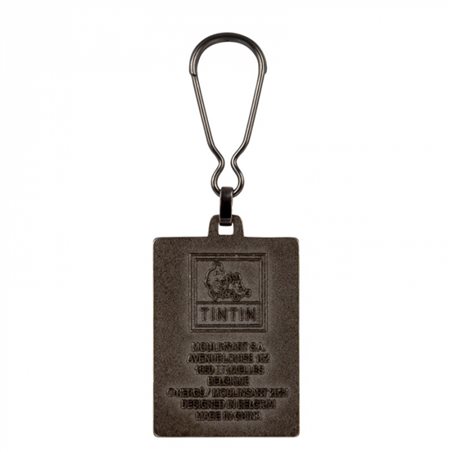 Tim und Struppi Schlüsselanhänger: Tintin au pays des Soviets, metall 6cm (Moulinsart 42517)
