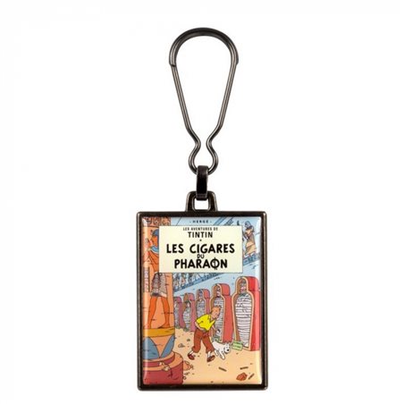 Tintin Keychain metal: Les Cigares du Pharaon, 6cm (Moulinsart 42523)