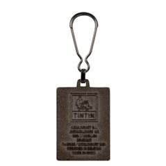 Tintin Keychain metal: Les Cigares du Pharaon, 6cm (Moulinsart 42523)