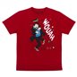 Tintin T-Shirt Haddock Wouah in Red, Size S-XL (Moulinsart 895) 