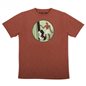 Tintin T-Shirt Cigars of the Pharaoh in rust red, Size S-XL (Moulinsart 899) 