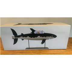 Tim und Struppi Comicfigur: Tim und Struppi im Haifisch UBoot, 77 cm (Moulinsart 40029)