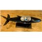 Tintin Statue Resin: Tintin and Snowy in the Submarine Shark, 77 cm (Moulinsart 40029)