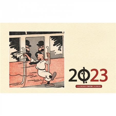 Tintin Desktop Calendar 2023, 15x21cm (Moulinsart 24458)