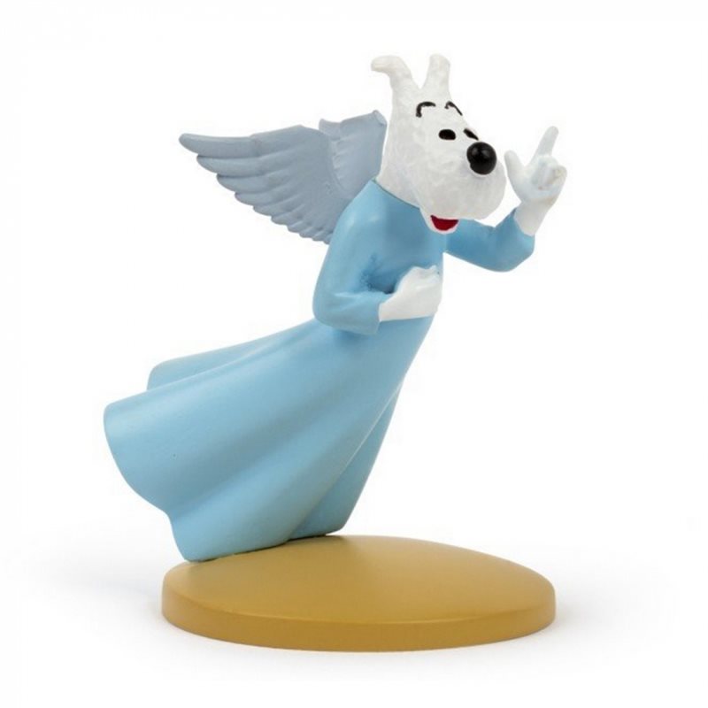 Tintin Collectible Comic Statue resin: Snowy the Angel, 8 cm (Moulinsart 42235)