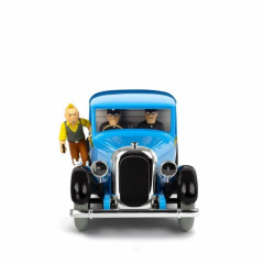 Tim und Struppi Figur Das Chicago Taxi Checker 1929 1/12, 30cm (Moulinsart 44503)