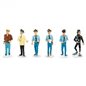 Figurines Set Tintin Moulinsart Serie 12 collection Carte de voeux 1972 (Moulinsart 2022)