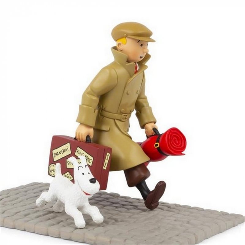 Tintin Statue Resin: Tintin and Snowy “HOMECOMING!” 22cm (Moulinsart 45994) Tintin Statue Resin: Tintin and Snowy “HOMECOMING!” 22cm (Moulinsart 45994)