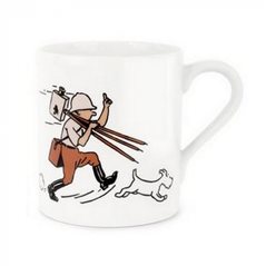 Tintin Mugs: Tintin and Snowy in the Congo, Porcelain (Moulinsart 47989)