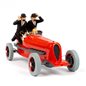Tintin Statue Resin Car: The red Racing car  1/12 (Moulinsart 44504)