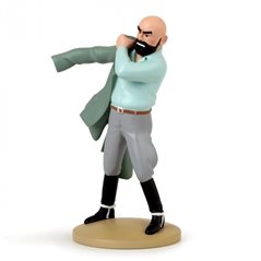 Tintin Collectible Comic Statue resin: Dr. J. W. Müller, 12 cm (Moulinsart 42242)
