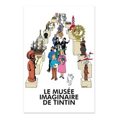 Tintin Statue Resin: Thomson and Thompson, 25cm, Le Musée Imaginaire de Tintin (Moulinsart 46011)