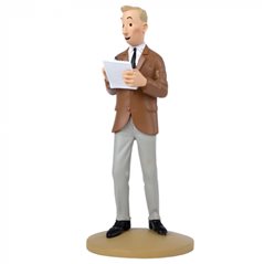 Tintin Collectible Comic Statue resin: Laszlo Carreidas (Moulinsart 42214)