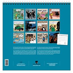 Tim und Struppi Kalender: Wandkalender Deutsch 2024, 30x30 cm (Moulinsart 24464)