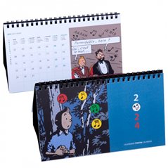 Tim und Struppi Kalender: Tischkalender 2024, 15x21 cm (Moulinsart 24465)