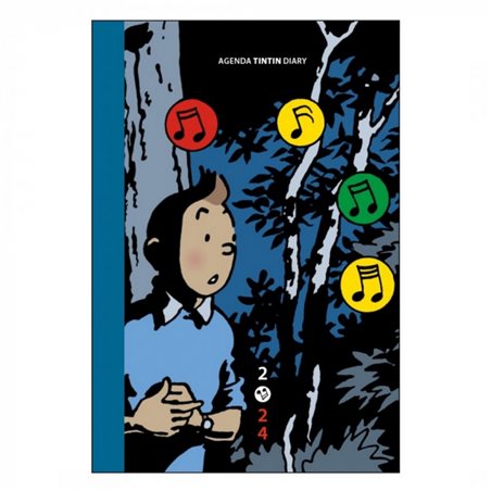 Tintin Pocket diary agenda 2024, 9x16cm (Moulinsart 24467)