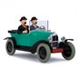 Tintin Statue Resin Car: the Thomson and Thompson Citroen 5CV 1/12 (Moulinsart 44505)