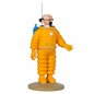 Tim und Struppi Comicfigur: Professor Bienlein als Astronaut, 15cm (Moulinsart 42243)