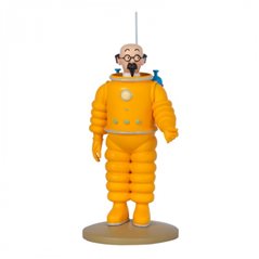 Tintin Collectible Comic Statue resin: Professor Calculus the Astronaut (Moulinsart 42243) 