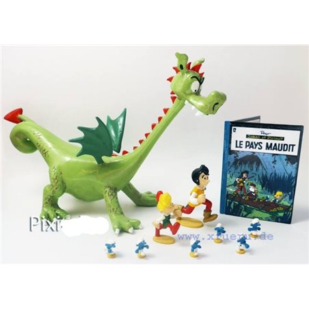Figurine Esemble The Smurf Dragon Fafnir