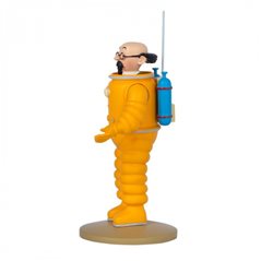 Tim und Struppi Comicfigur: Professor Bienlein als Astronaut, 15cm (Moulinsart 42243)