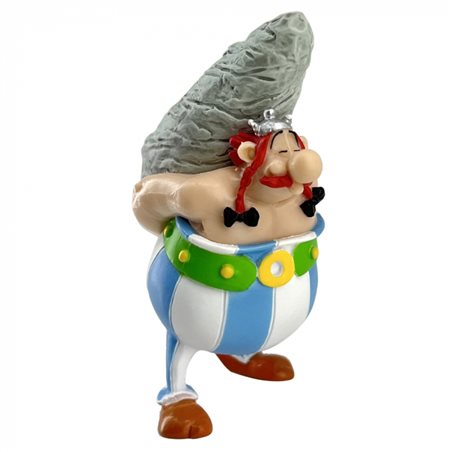 Asterix Figurine: Obelix with Menhir