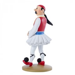 Tintin Collectible Comic Statue resin: Thomson Syldavian Outfit, 13 cm (Moulinsart 42248)