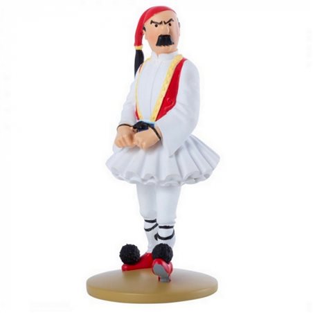 Tintin Collectible Comic Statue resin: Thomson Syldavian Outfit, 13 cm (Moulinsart 42248)