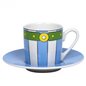 Asterix und Obelix Tasse Kaffe & Tee: The Men`s belt Espressotassen-Set mit 2 Tassen, Könitz