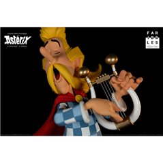 Asterix Resin Statue: Cacofonix (Fariboles Farcla017)